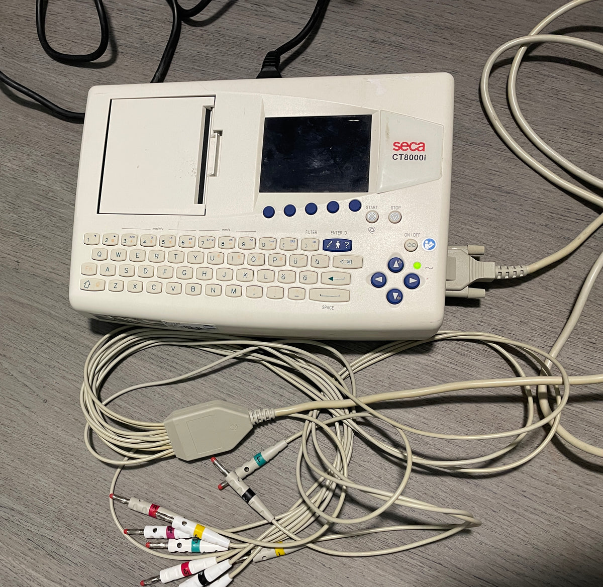 Seca CT8000i ECG avec câbles inclus