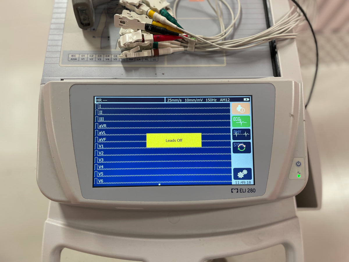 Welch Allyn Mortara ELI 280 ECG – Appareil électrocardiogramme avancé