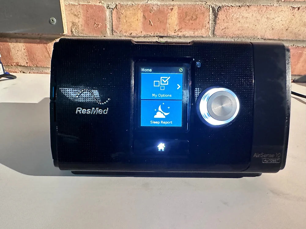 Machine ResMed AirSense 10 AutoSet CPAP pour apnée du sommeil