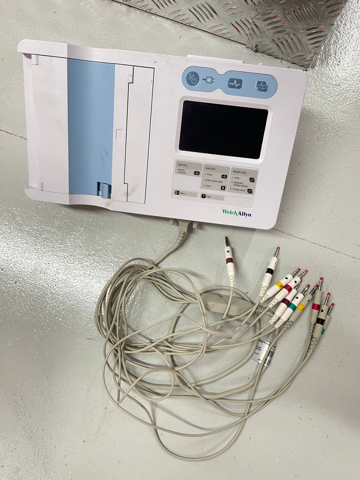 Appareil ECG Welch Allyn CP50 avec écran tactile couleur